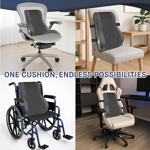 Ergonomic Lumbar Support Pillow for Office Chair and Car Seat
