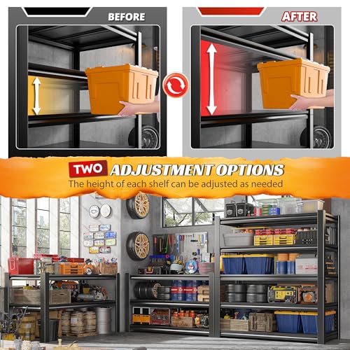 5 Tier Garage Shelving for Garage