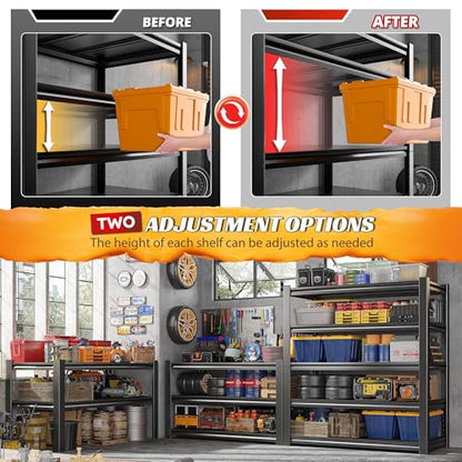 5 Tier Garage Shelving for Garage