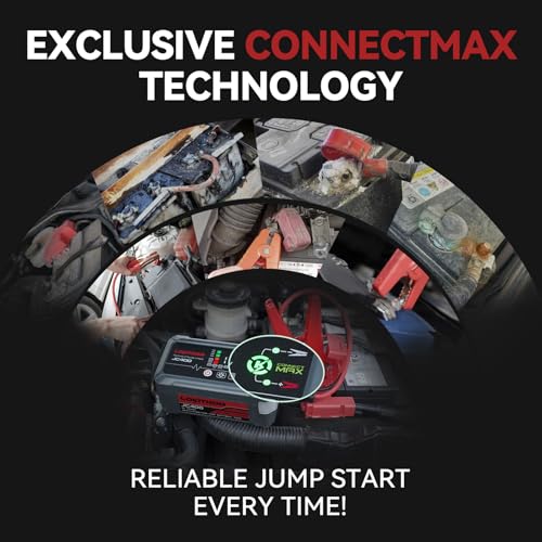 JC400 2A Car Battery Charger and 2500A Jump Starter