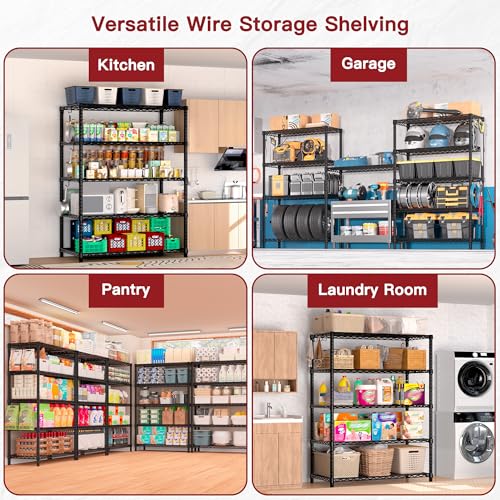 Wire Storage Shelves (4 Count)