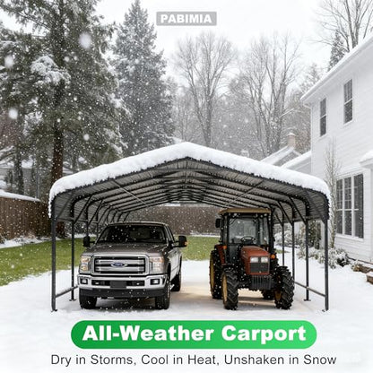 20x40 Heavy Duty Metal Carport