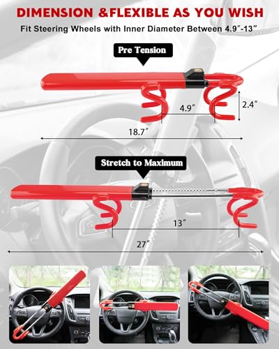 Steering Wheel Lock Anti