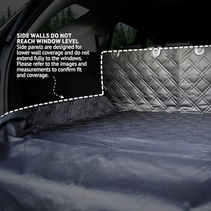 Bulldogology SUV Cargo Liner for Dogs 55"x82" Heavy Duty Pet Trunk Cargo Cover Area