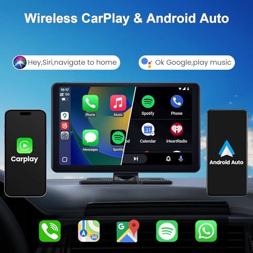 Compatible Wireless Apple CarPlay Android Auto Car Screen