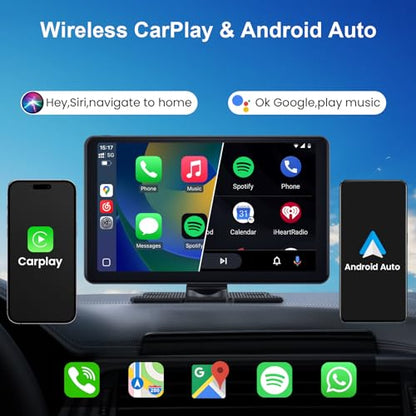 Compatible Wireless Apple CarPlay Android Auto Car Screen