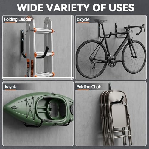 Heavy Duty Garage Storage Hooks (6 Count)