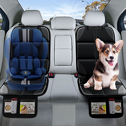 Car Seat Protector MHO+All 2 Pack Auto for Child Baby Car Seats (2 Count)