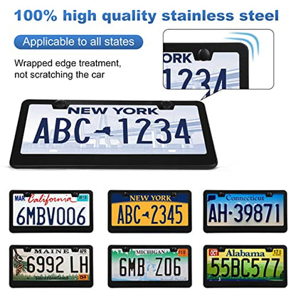 2 Pack License Plate Frames (2 Count)