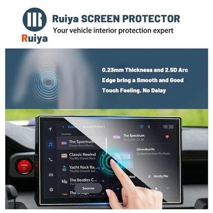 Screen Protector for Toyota Tacoma 14" Radio Touchscreen 9HD Tempered Glass Compatible with 2024 2025 2026 Toyota Tacoma SR