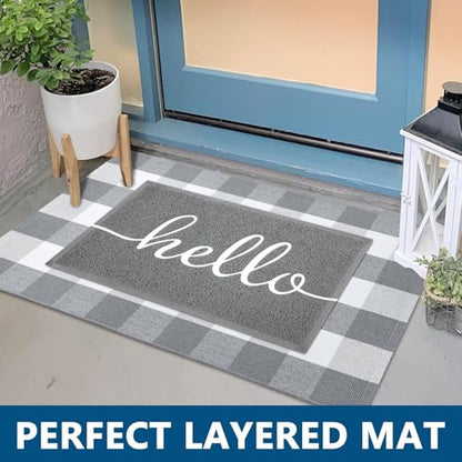 Funny Hello Mats Outdoor