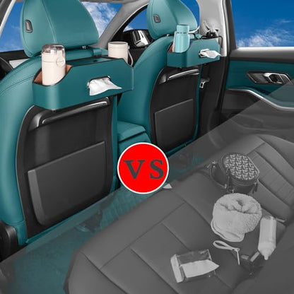Car Seat Back Organizer with Cup Holders (22.9281 Ounce)