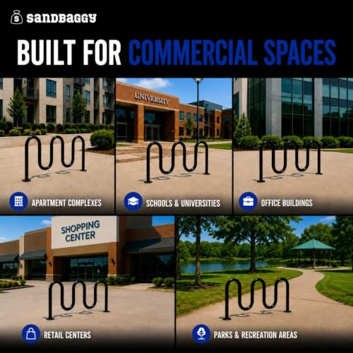 Commercial 7 Bike Rack