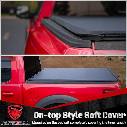Soft Quad Fold tonneau Cover Compatible with 2022