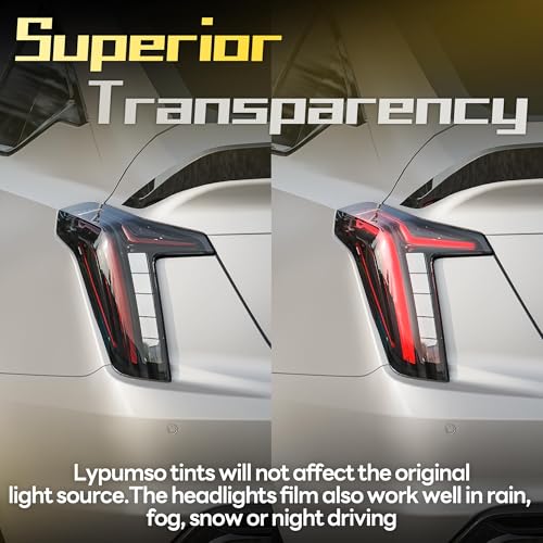 16 x 60 Inches Headlight Taillight Car Tint Vinyl Film