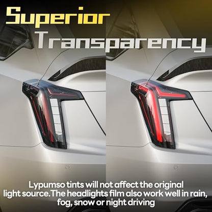 16 x 60 Inches Headlight Taillight Car Tint Vinyl Film