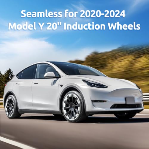 Wheel Rim Protector for Tesla Model Y 20 Inch Induction Wheels All (4 Count)