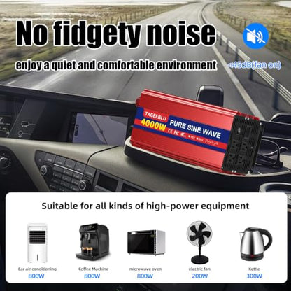 4000W 24V Pure Sine Wave Inverter