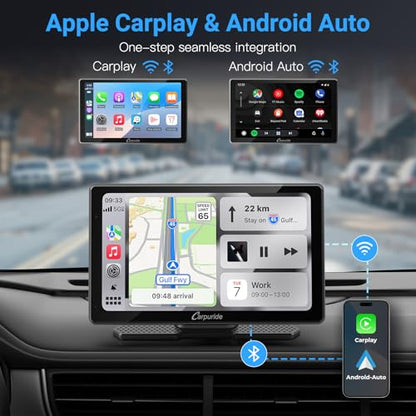 W703 7" for Apple CarPlay & Android Auto Dual Cam