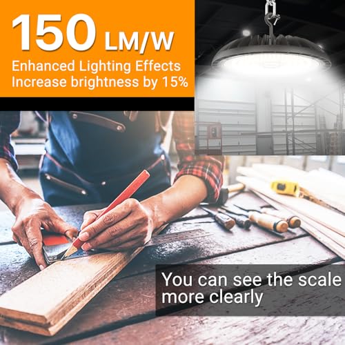 200W LED High Bay Light (4 Count)