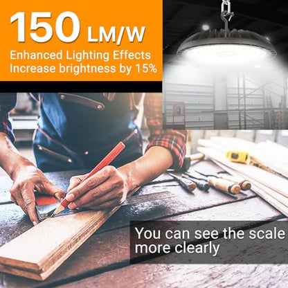 200W LED High Bay Light (4 Count)