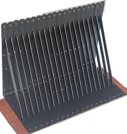 30 Pack L18 x H 12" Black Heavy Duty Shelf Brackets with Screws Metal Shelf Brackets Shelf Support Angle Brackets for Shelves L Brackets Heavy Duty Floating Shelf (30 Count)