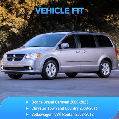 in Channel Window Visors for Dodge Grand Caravan 2008