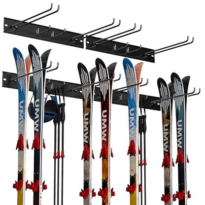 Ski Rack Wall Mounted Ski Storage Rack