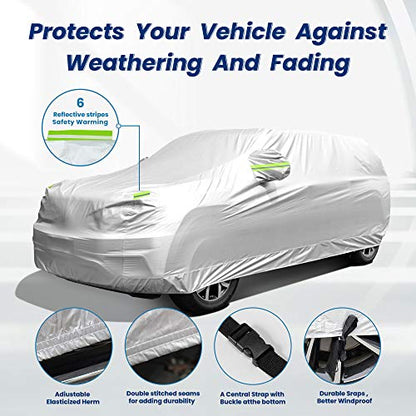 Car Cover SUV Waterproof Car Covers for Automobiles All Weather