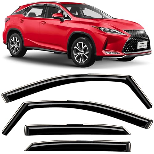 in Channel Extra Durable Rain Guards for Lexus RX 350 (4 Count)