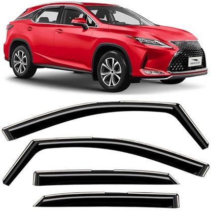 in Channel Extra Durable Rain Guards for Lexus RX 350 (4 Count)