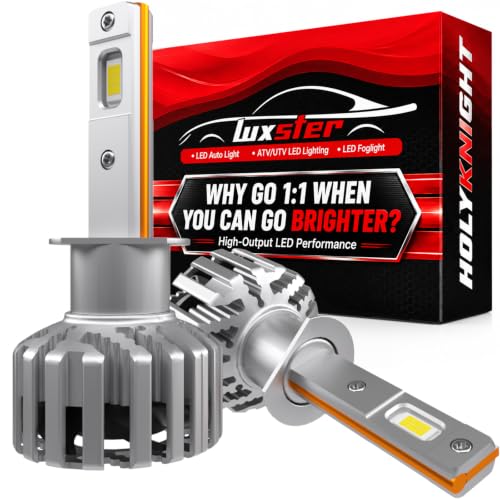 H1 Holyknight 50000lm High Lumen LED Bulb 6000K