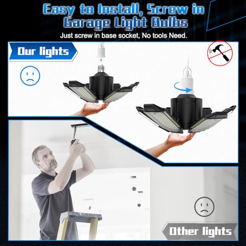Garage Light Bulbs (4 Count)