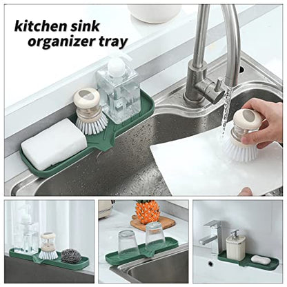 Silicone Soap Dish with Drain Spout