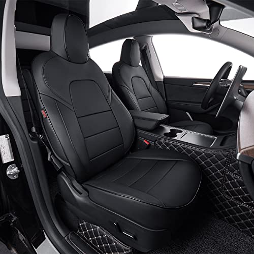 Model Y Seat Covers Custom Fit for Tesla Model y 2020 2021 2022 2023 2024 2025 Long Range (5 Count)