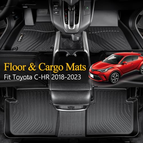 Floor Mats & Cargo Liner Fit for Toyota CHR 2018