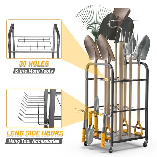 Garden Tool Organizer Stand