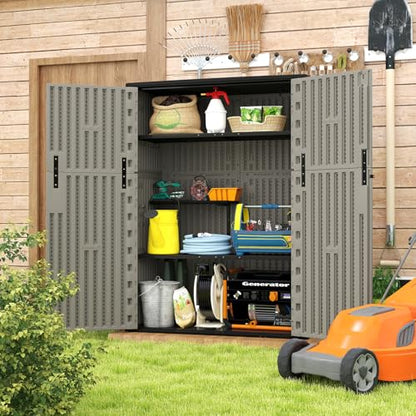 57 Cu.Ft Outdoor Storage Shed Weather Resistant