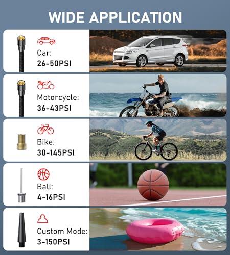 Tire Inflator Portable Air Compressor