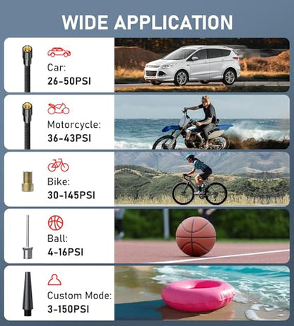 Tire Inflator Portable Air Compressor