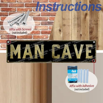 16x4″ Man Cave Sign