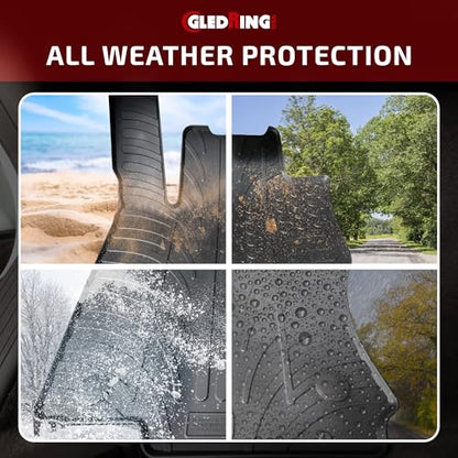 Rubber Floor Mats for Toyota Highlander & Hybrid