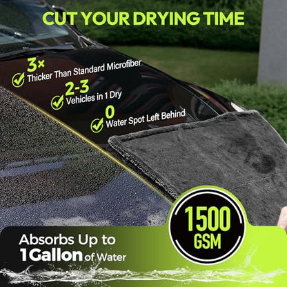 Drying Towel for Car Detailing (1500 Count)