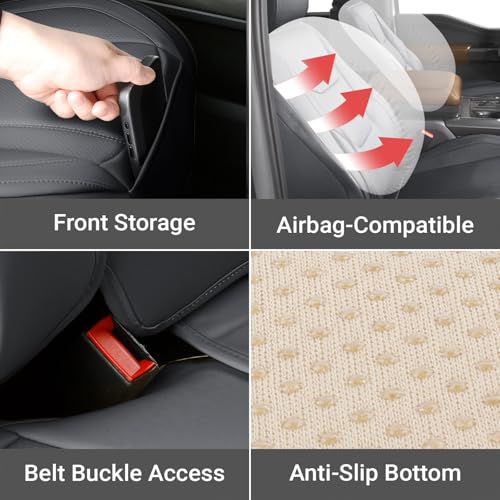 Premium Custom Fit Truck Car Seat Covers Full Set Seat Waterproof