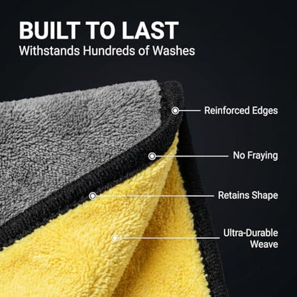 Microfiber Towels for Cars (3 Count)