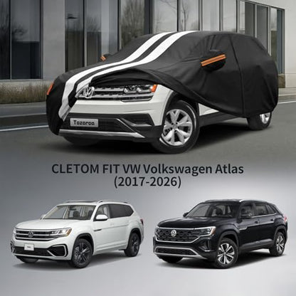 Multi Layer Car Cover Custom Fit for VW Volkswagen Atlas