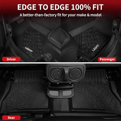 Floor Mats for Jeep Wrangler Unlimited 4XE 2021