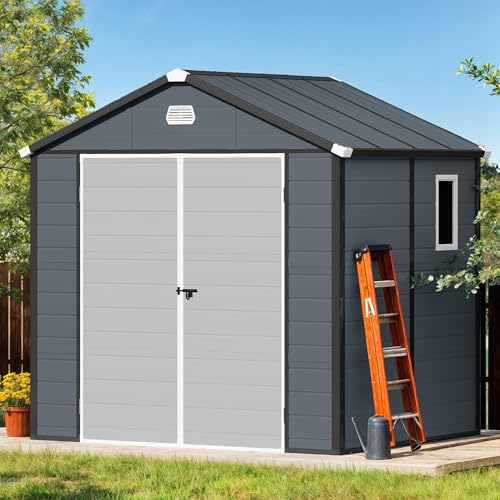 8x6.2FT Outdoor Storage Shed w
