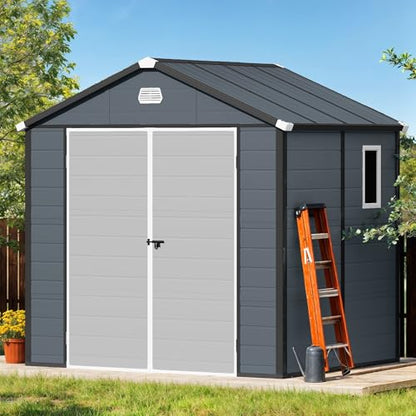 8x6.2FT Outdoor Storage Shed w