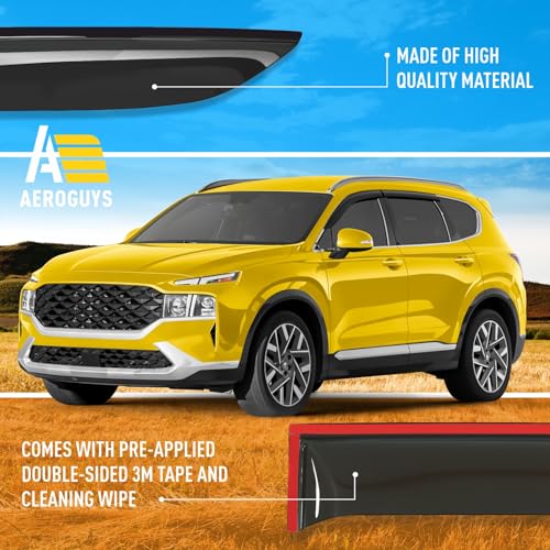 Extra Durable Window Deflectors Tape (4 Count)